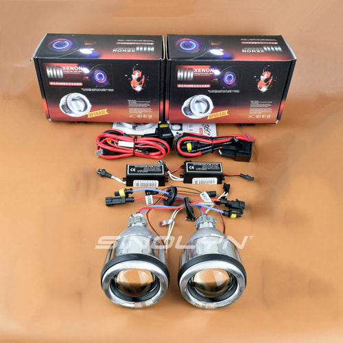 BoostZone 11041 BI-XENON HID Projektör Lens Dönüşüm Kiti Yedek Parça