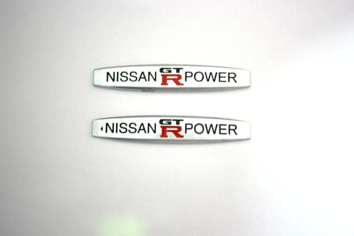 BoostZone 11175 Nissan GTR Power Çamurluk Bagaj Logosu Yedek Parça