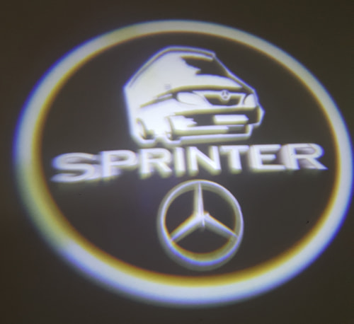 BoostZone 11591 Mercedes Sprinter Kapı Altı Işıklı Logo Yedek Parça