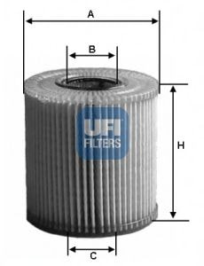 UFI 2503400 Yağ Filtresi Yedek Parça