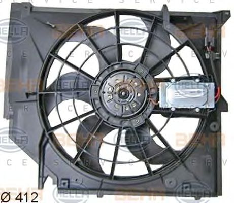 BEHR 8EW351038391 Fan Motoru Yedek Parça