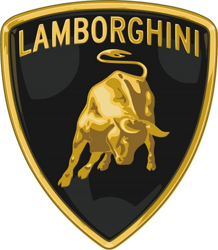 BoostZone 985 Lamborghini Sticker 10&amp;#39;lu Paket Yedek Parça