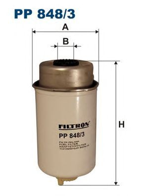 FILTRON PP8483 Yakıt Filtresi Yedek Parça